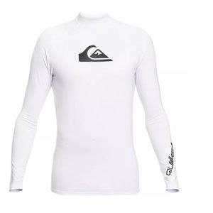 New Quiksilver All Time Long Sleeve Rashguard Shirt